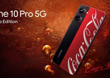 Here's what the realme 10 Pro 5G Coca-Cola Edition will look like