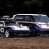 Porsche 911 Dakar with VW ID van. Buzz