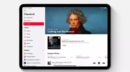 L'application Apple Music Classical est désormais disponible pour l'iPad