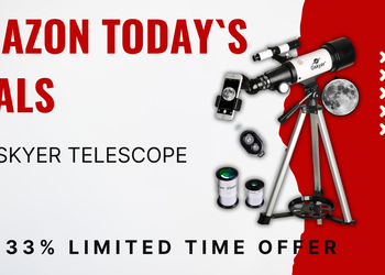 Gskyer Telescope 70mm Aperture 400mm - Now $43 Off!