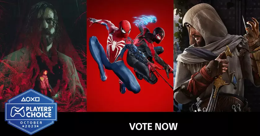 Mirage, Marvel's Spider-Man 2 или Alan Wake 2? В блоге PlayStation началось голосование за лучшую игру октября