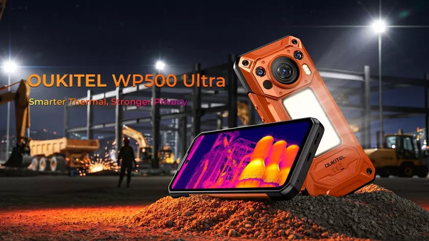 Oukitel WP500 Ultra в защищенном корпусе