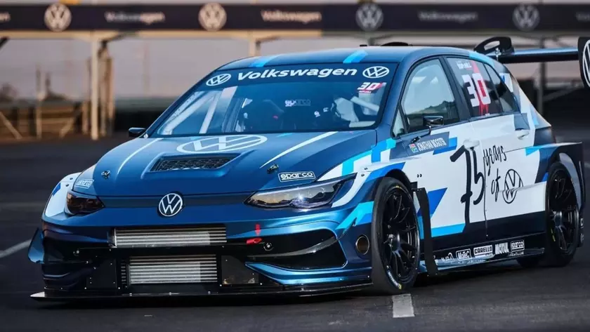 Экстремальный Volkswagen Golf для горных гонок