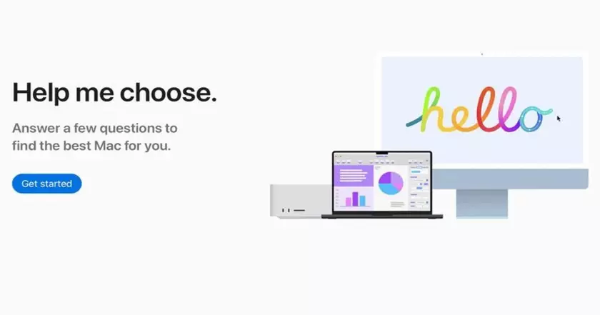 Apple поможет выбрать Mac: Компания запустила новый веб-сайт "Help Me Choose" для поиска необходимого компьютера