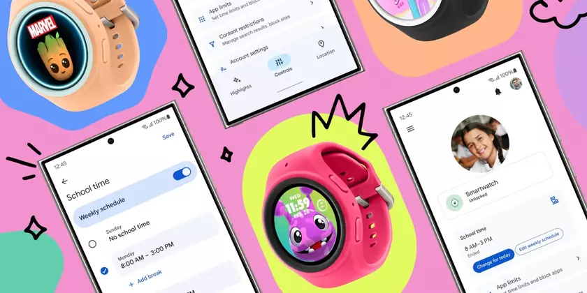 Samsung представляет Galaxy Watch для детей с интеграцией Family Link