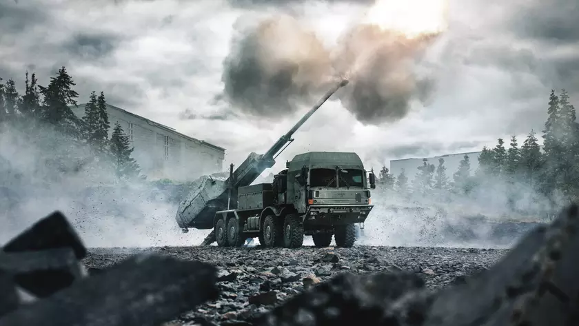 Швеция заказала 48 самоходных гаубиц Archer на шасси Rheinmetall RMMV HX2 8x8 на сумму $500 млн