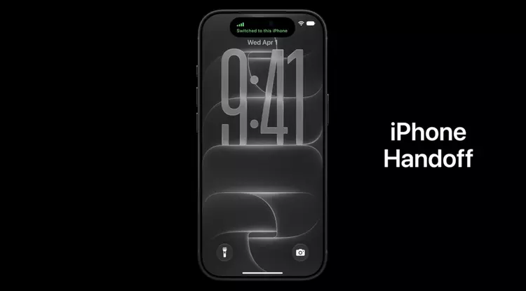 iPhone Handoff sous iOS 27 : ...