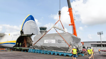 Ukrainian An-124 Ruslan aircraft selected to transport French CSO-3 satellite 
