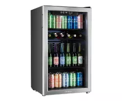 hOmeLabs Beverage Refrigerator