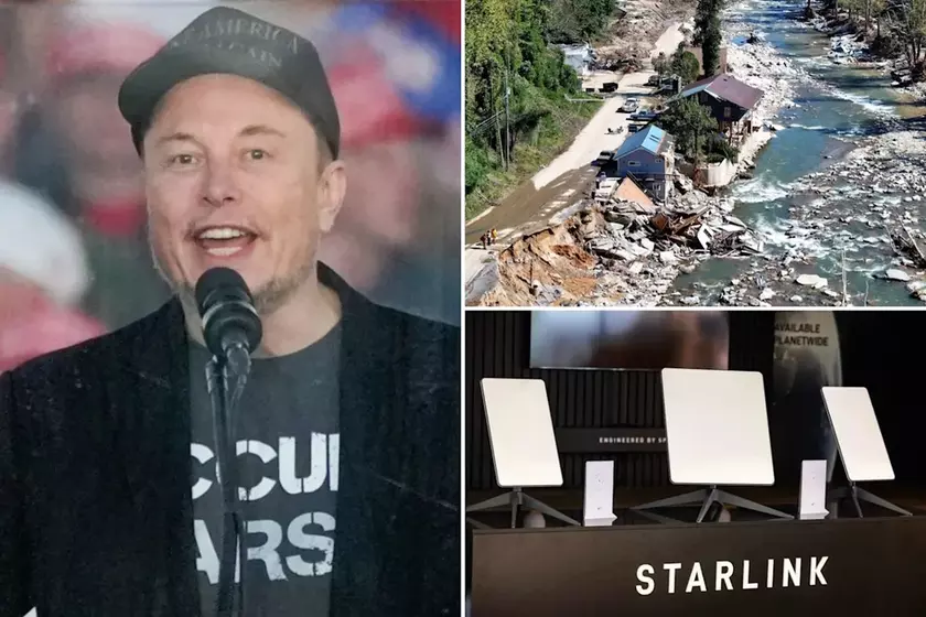 Терминал Starlink для спутниковой связи
