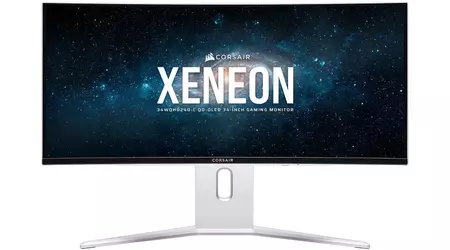 Corsair XENEON 34WQHD240-C: ігровий монітор із 34-дюймовим вигнутим екраном QD-OLED на 240 Гц