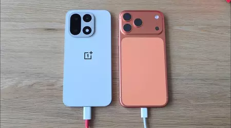 Apple's flagship also lagged behind the Chinese: iPhone 17 Pro Max charges twice as slowly as OnePlus 15 with a much smaller battery capacity