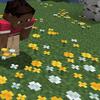 Bright flowers in Minecraft