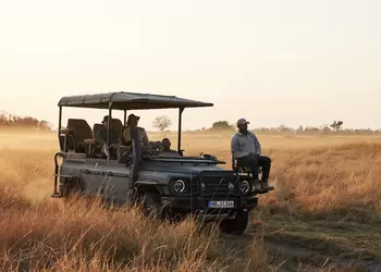 Ineos introduced the Grenadier Game Viewer - a safari-style off-road vehicle with a soft top