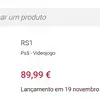 Прев'ю скріншота сторінки GTA VI на сайті Fnac