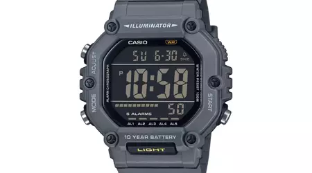 Casio AE-1600H виходить у Європі: міцний корпус, 10-річний акумулятор і стильний дизайн