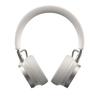 Front view of the white Beyerdynamic Aventho 100 headphones