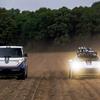 Porsche 911 Dakar with VW ID van. Buzz