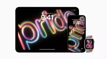 Apple анонсувала флуоресцентний браслет і циферблат 2024 Pride Edition для Apple Watch