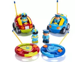 Prextex Cartoon RС Police Car