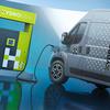 Воднева версія Vauxhall Movano Hydrogen - вид збоку