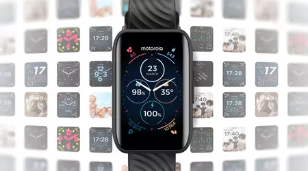 Moto Watch 40 : écran LCD, protection IP67, capteur SpO2, Moto Watch OS et jusqu'à 10 jours d'autonomie pour 65 euros