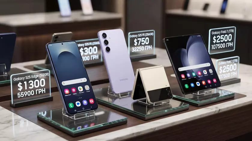 Смартфоны Samsung Galaxy Z Flip 7 и линейка S25