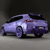 Превью задней части BMW XM с карбоновым обвесом