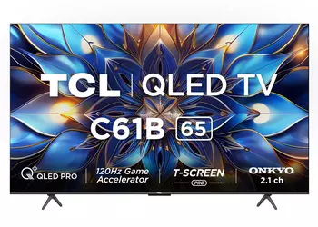 TCL C61B 4K QLED: smart TV line-up with Google TV, 120Hz and Dolby Atmos support