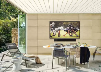 Samsung has unveiled The Terrace, a large TV with Neo QLED display, water and dust resistance for outdoor use for $20,000