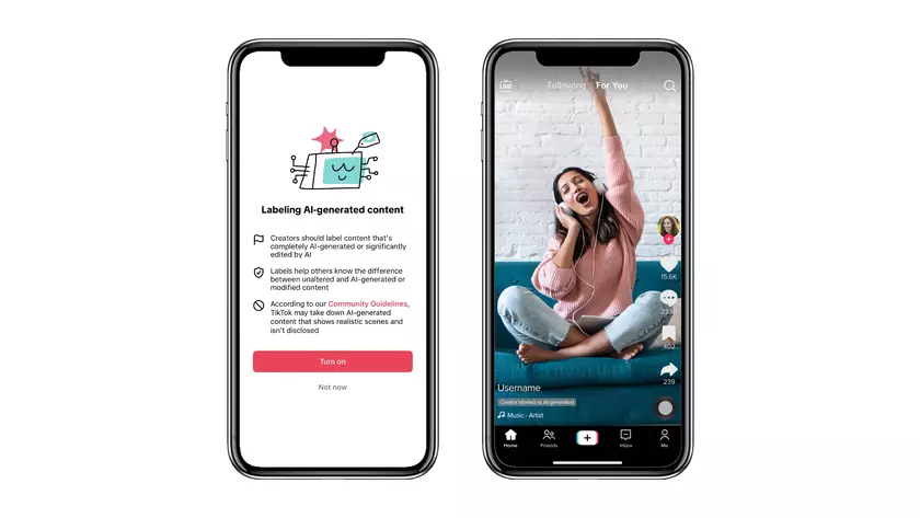 TikTok запустил новые инструменты для маркировки видеоконтента, созданного с помощью искусственного интеллекта