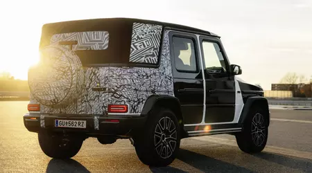 Mercedes Takes New G-Class Convertible for Testing