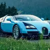 Миниатюра - Bugatti Veyron цвета Bleu Wimille