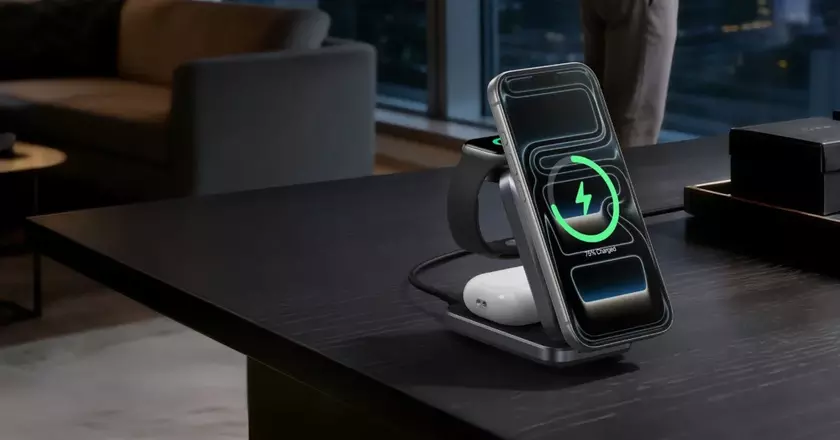 Складная зарядная станция Anker Prime Tri-Fold