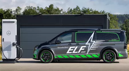 Mercedes-Benz showed ELF — an electric laboratory on wheels with a charging choice to suit every taste