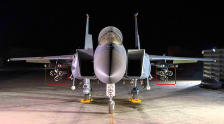 F-15E отримав нові ракети для ураження дронів: США вперше показали ці винищувачі з APKWS II