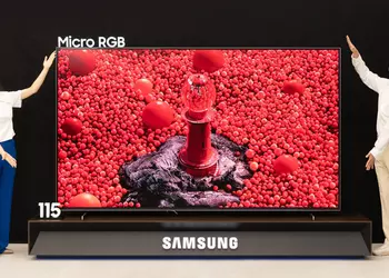 Give me two! Samsung has unveiled the world's first Micro RGB technology TV with a 115″ diagonal and a price tag of $32,500 