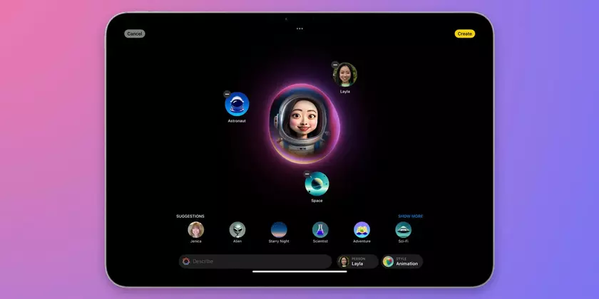 Apple Image Playground будет маркировать изображения в метаданных, сгенерированные искусственным интеллектом