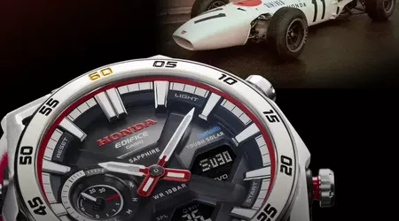 Casio розпочала продажі в США Edifice ECB-2300HR-1A x Honda до 60-річчя перемоги у Формулі-1