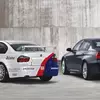 Задний вид BMW 320si миниатюра
