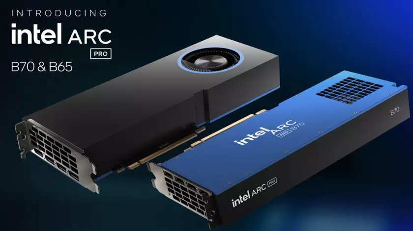 Профессиональные графические ускорители Intel Arc Pro