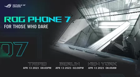 ASUS оголосила дату презентації нової лінійки ігрових смартфонів ROG Phone 7