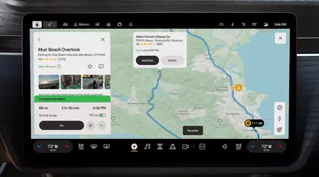 Rivian вбудувала Google Maps у свої електромобілі