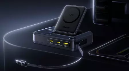 Baseus представила настольні док-станції Nomos II: багато портів, до 245 Вт, Qi2 та втягувані кабелі