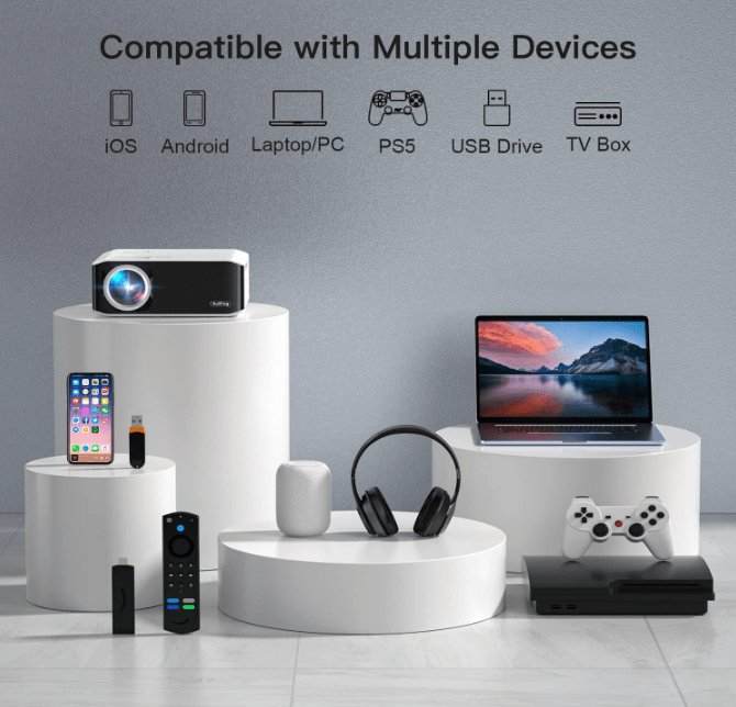 ‎AuKing V30-A Full HD Projector