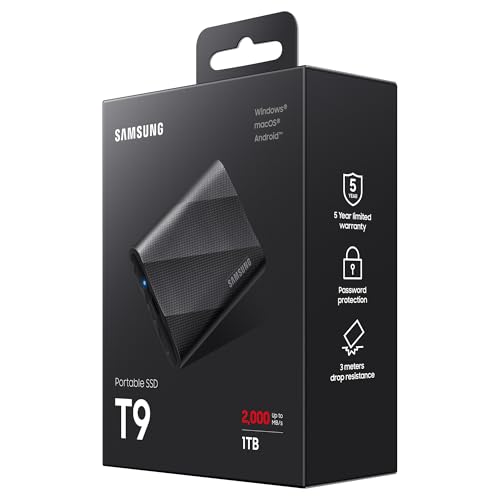 Samsung T9 1 To — SSD externe portable