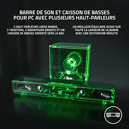 Razer Leviathan V2 — barre de son avec caisson pour PC