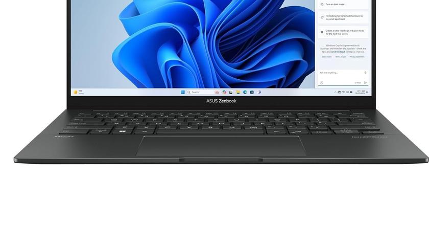 ASUS ZenBook 14 OLED Q415 laptop travail à distance