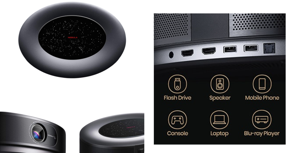 Anker Nebula Cosmos Max projecteur avec roku