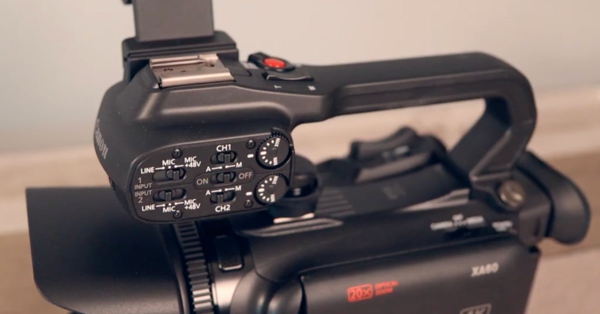 Canon XA60 best low light camcorder